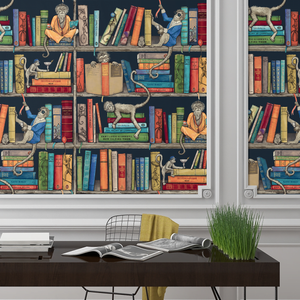 Monkey Library Wallpaper
