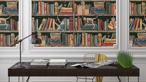 Monkey Library Wallpaper