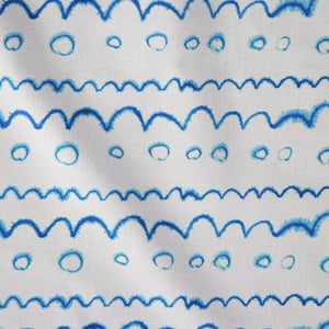 Circles in the Waves Cotton Linen