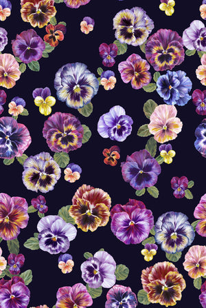 Plethora of Pansies Wallpaper