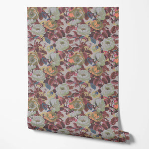 Rococo Roses Wallpaper