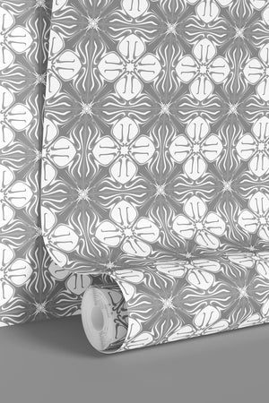 Santorini Tile Wallpaper