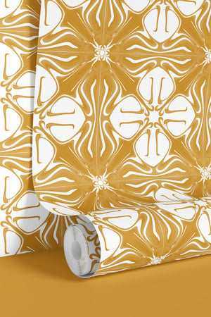 Santorini Tile Wallpaper