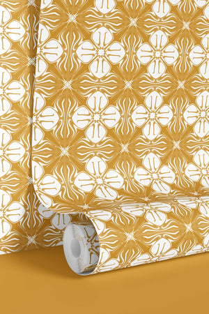 Santorini Tile Wallpaper
