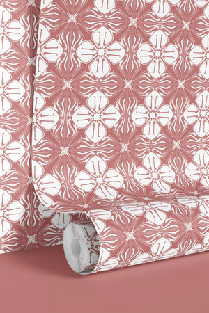 Santorini Tile Wallpaper