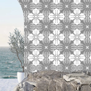 Santorini Tile Wallpaper