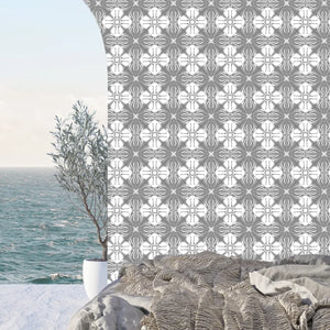 Santorini Tile Wallpaper