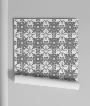 Santorini Tile Wallpaper