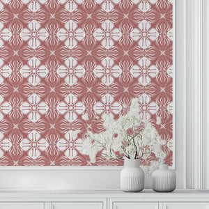 Santorini Tile Wallpaper