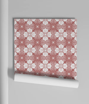Santorini Tile Wallpaper
