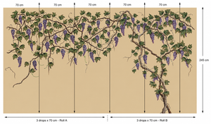 Seasons of the Vine Wallpaper