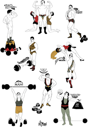 Strong Man Wallpaper