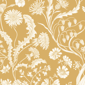 The Lost Garden Wallpaper in Honeysuckle