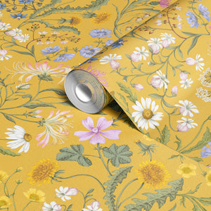 The Lost Garden Wallpaper in India Yellow