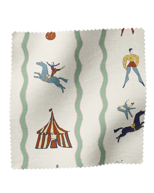 Run Away to the Circus Linen