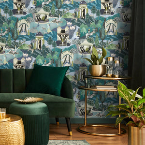 The Art Deco Hills Wallpaper