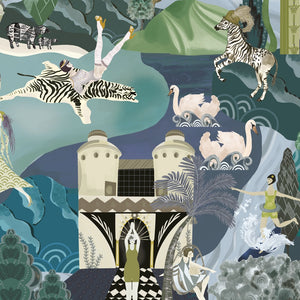 The Art Deco Hills Wallpaper