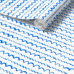 Wave After Wave Sustainable Wallpaper