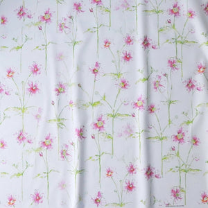 Anemone in Bloom Cotton Linen
