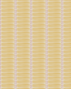 Backgammon Linen Fabric by Annika Reed Studio