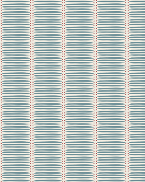 Backgammon Linen Fabric by Annika Reed Studio
