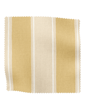 Balancing Act Linen Fabric in Ochre, large scale