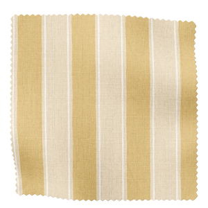 Balancing Act Linen Fabric in Ochre, small scale