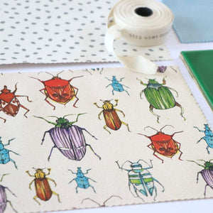 Beetle Fabric - Organic Cotton Half Panama