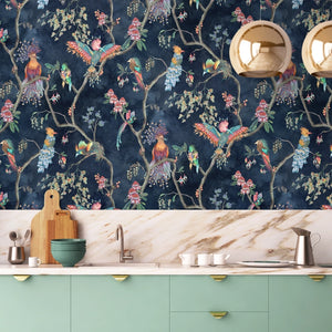 Birds in Paradise Wallpaper
