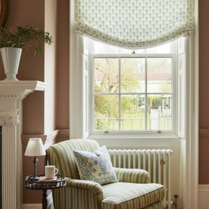 Bluebell Linen Fabric by Annika Reed Studio