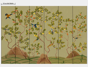 Citrus Trees Wallpaper