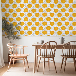 Clementine Sustainable Wallpaper