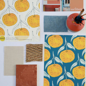Clementine Sustainable Wallpaper