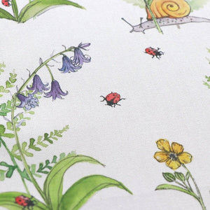Cornish Woodland Fabric- Cotton Drill