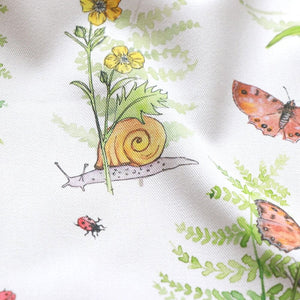 Cornish Woodland Fabric- Cotton Drill