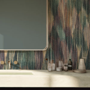 Spectre Ikat Wallpaper