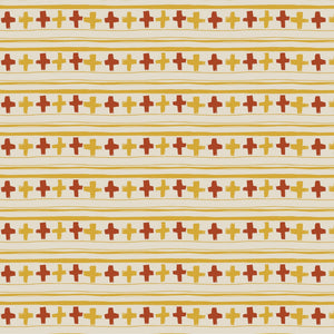 Cross Stitch Linen Fabric by Annika Reed Studio