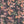 Mina wallpaper by Curate Space in midnight blue, full repeat of dramatic layered florals and foliage
