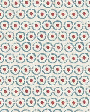 Curling Linen Fabric by Annika Reed Studio