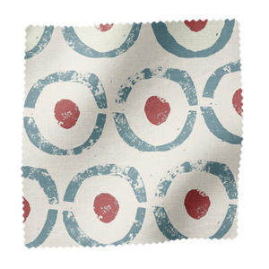 Curling Linen Fabric, large scale