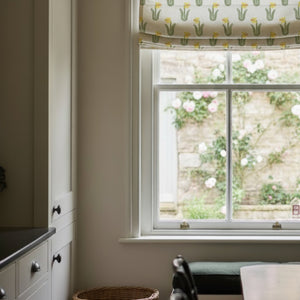 Daffodil Linen Fabric by Annika Reed Studio