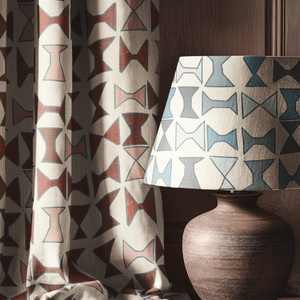 Diablo Linen Fabric by Annika Reed Studio