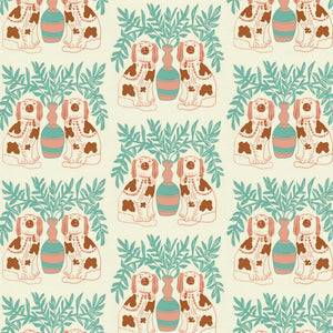 Pair of Dogs Wallpaper