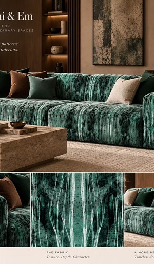 Emerald Forest velvet