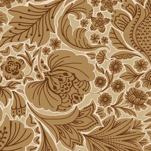 Folk Floral Wallpaper