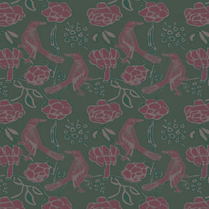 Chattering of Choughs Wallpaper