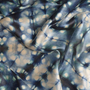 Indigo Itajime Velvet