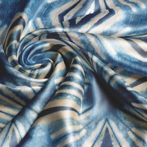 Indigo Itajime Velvet