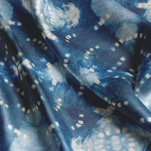 Indigo Itajime Velvet