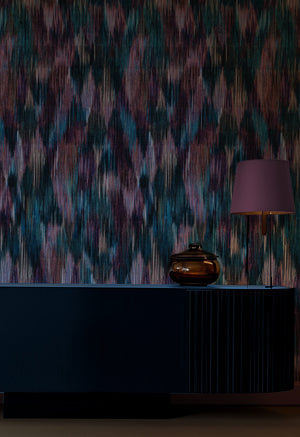 Spectre Ikat Wallpaper